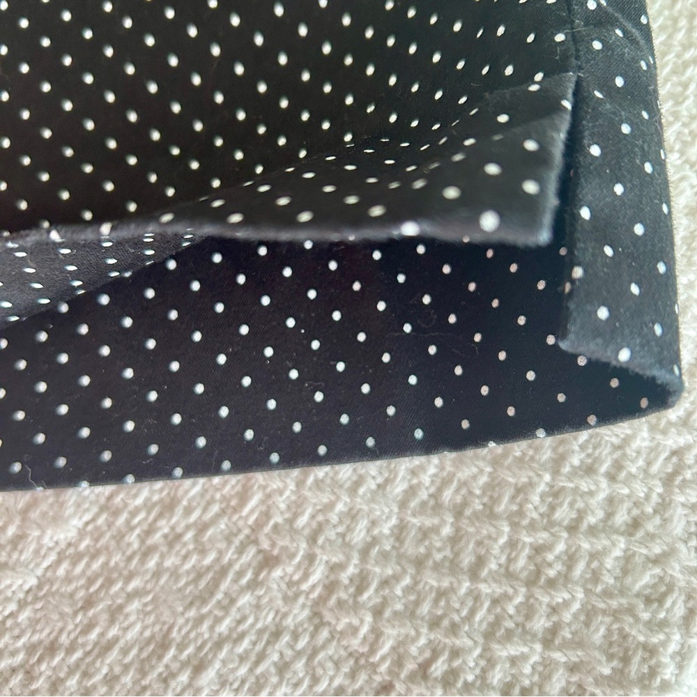 Talbots Signature Crop Pants Black White Dot 18W Petite - Picture 14 of 16